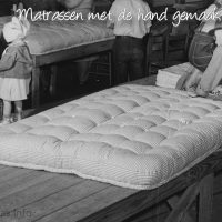 Matrassen met de hand gemaakt