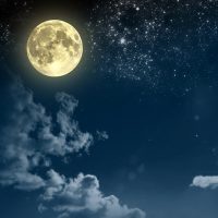 Nacht volle maan