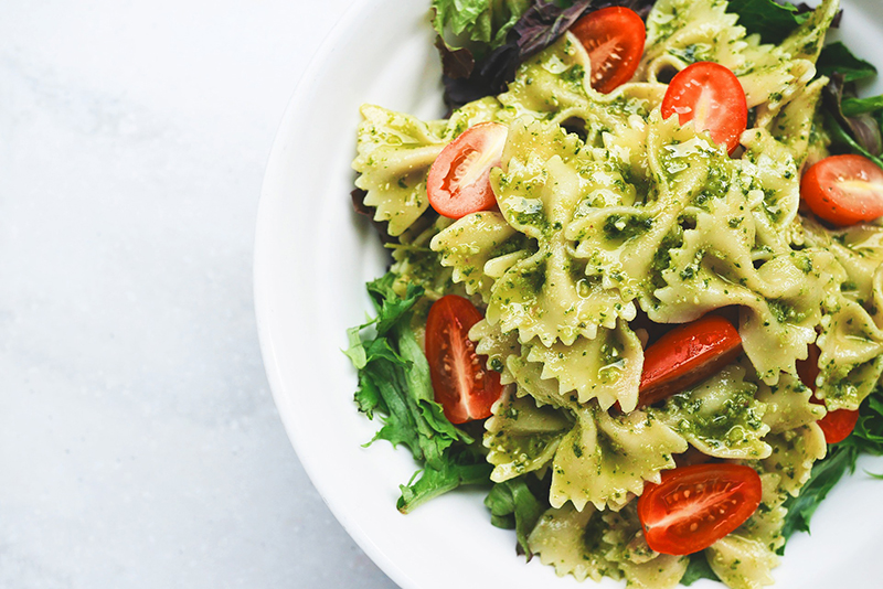 Superfood en slapen pasta werkt slaapverstorend