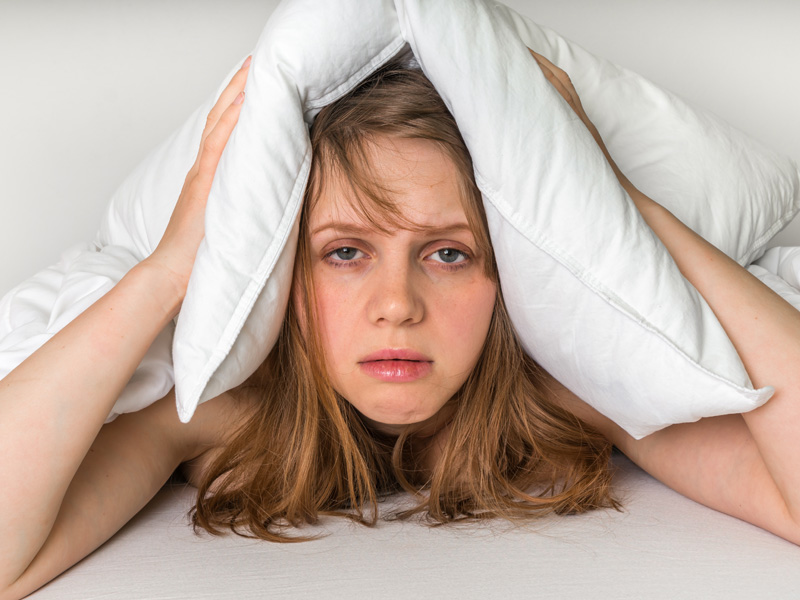 Lang slapen de slaapkamer en bed