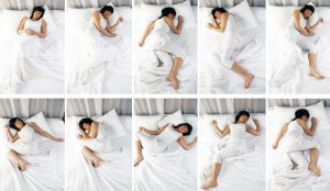 wat is de juiste slaaphouding in bed
