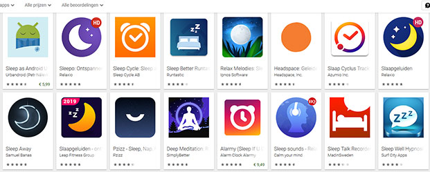 Helpen slaap-apps he wel echt?